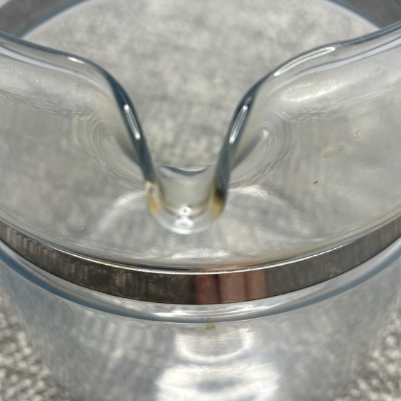 Pyrex VTG Glass Coffee Pot Stainless Steel Trim Acrylic Handle‎ 9 Cup 7759 - Picture 11 of 16